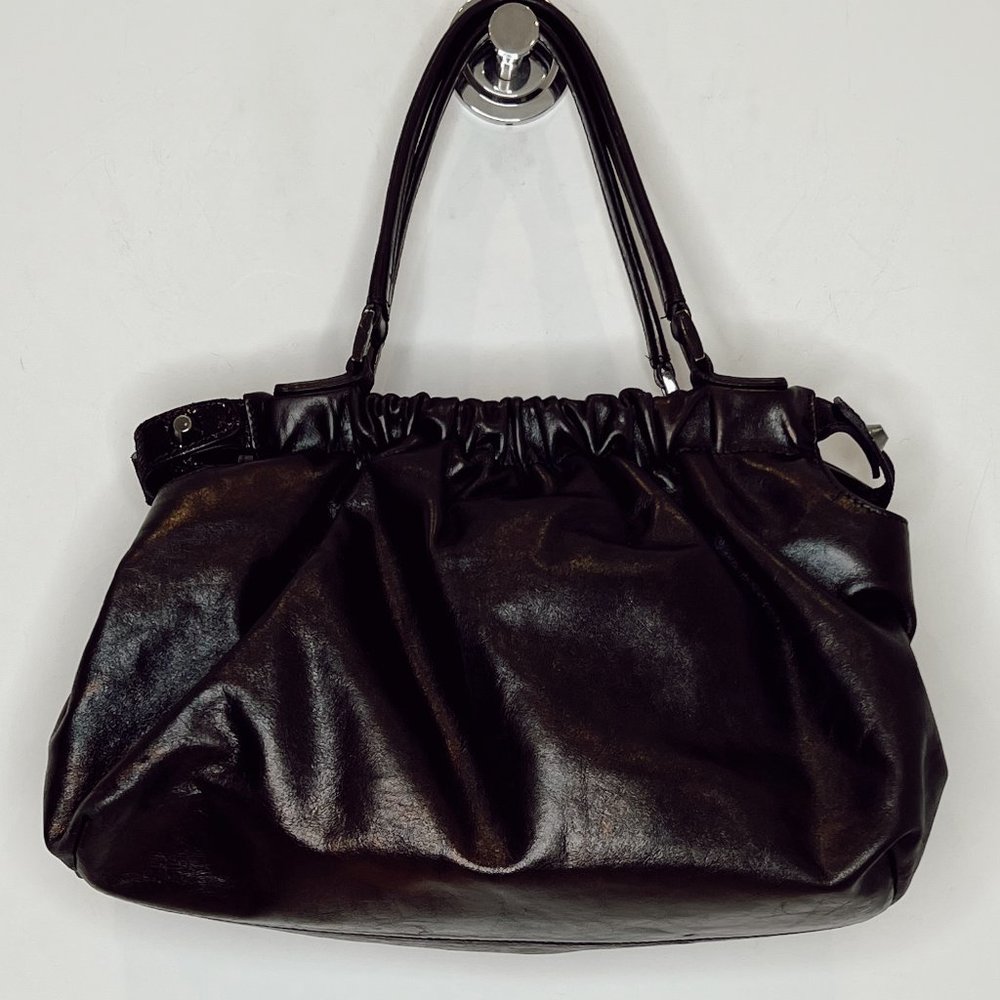 Early 1990s SportMax Black Leather handbag
